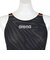 アリーナ（ARENA）競泳水着 レディース 水泳 アクアレーシング ワンピース 黒×グレー M-3Lサイズ AS6FRC76L BKGY WA承認モデル 公式…