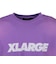 エクストララージ（XLARGE）DISCHARGE PRINTED STANDARD LOGO 半袖Tシャツ 101261011009-PURPLE