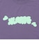 エクストララージ（XLARGE）THROW UP 半袖Tシャツ 101262011013-PURPLE