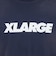 エクストララージ（XLARGE）DISCHARGE PRINTED STANDARD LOGO 半袖Tシャツ 101261011009-NAVY