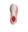 アディダス（adidas）ランニングシューズ ジョギングシューズ ハイパーブースト エッジ ホワイト オレンジ OQQ27-KI4406 スポーツ シューズ
