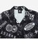 エゴザル（EGOZARU）バスケットボールウェア EGOZARU×Hurley オープンカラー 半袖シャツ EZSS26UOS999HU