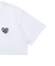RV ハート 半袖Tシャツ RIV-26020-WT/BK