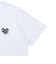 RV ハート 半袖Tシャツ RIV-26020-WT/BK