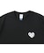 RV ハート 半袖Tシャツ RIV-26020-BK/WT