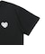 RV ハート 半袖Tシャツ RIV-26020-BK/WT