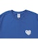 RV ハート 半袖Tシャツ RIV-26020-BLU