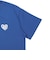 RV ハート 半袖Tシャツ RIV-26020-BLU