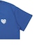RV ハート 半袖Tシャツ RIV-26020-BLU