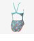 スピード（SPEEDO）競泳水着 レディース 水泳 モルガフラワードッグターンズスーツ STW02659MU BL