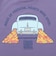 クリフメイヤー（KRIFF MAYER）FREE SPIRIT 半袖Tシャツ 2556305:89:PURPLE