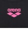 アリーナ（ARENA）フィットネス水着 レディース 水泳 フィットネスワンピース スパッツ オープンバック 黒×ピンク M-LLサイズ AS6FWF08L B…
