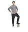 アディダス（adidas）サッカーウェア T.S.U.F.C. ダブルニット フルレングス エラスティックヘム ジッパー トラックパンツ RD960-KV01…