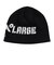 エクストララージ（XLARGE）帽子 ビーニー ニット帽 101262051002-BLACK