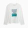 プーマ（PUMA）ESS エレベーテッド MX ベビーテリー 長袖 Tシャツ 638531 02 WHT