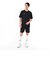 ニューバランス（new balance）Black Out 杢 接触冷感ショートスリーブシャツ MT62C3HUBKH