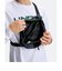 アンダーアーマー（UNDER ARMOUR）ボディバッグ 黒×緑 2.5L 1384758 002 クロスボディバッグ スリングバッグ 撥水 カモ柄