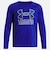 アンダーアーマー（UNDER ARMOUR）テック ハイブリッド プリント フィル ロングスリーブ Tシャツ 長袖  1380470 401