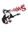 チャムス（CHUMS）ステッカー ロックブービー CHUMS Sticker Rock Booby CH62-0047