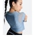 アンダーアーマー（UNDER ARMOUR）ヒートギア クロップ ロングスリーブ Tシャツ 6016929 448