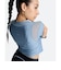 アンダーアーマー（UNDER ARMOUR）ヒートギア クロップ ロングスリーブ Tシャツ 6016929 448