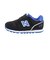 ニューバランス（new balance）ジュニアスニーカー スポーツシューズ 373 フック アンド ループ ブラック ブルー I3739Y3 W カジュアル…