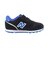 ニューバランス（new balance）ジュニアスニーカー スポーツシューズ 373 フック アンド ループ ブラック ブルー I3739Y3 W カジュアル…
