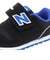 ニューバランス（new balance）ジュニアスニーカー スポーツシューズ 373 フック アンド ループ ブラック ブルー I3739Y3 W カジュアル…