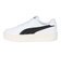 プーマ（PUMA）スニーカー スポーツシューズ コート ラリー スカイ デニム 2 ホワイト ブラック 40886301 スポーツ カジュアル シューズ