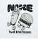 ナイキ（NIKE）ジュニア FEEL THE TEAM 半袖Tシャツ IO2000-100