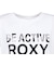 ロキシー（ROXY）水陸両用 フィットネス BE ACTIVE 箔MIXプリント 半袖Tシャツ RST264543 WHT
