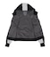 ロキシー（ROXY）フィットネス EARTHY CRISP 配色ダブルジップフーディー パーカー RJK264501 BLK