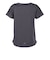 ロキシー（ROXY）水陸両用 フィットネス BE ACTIVE 箔MIXプリント 半袖Tシャツ RST264543 GRY