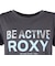 ロキシー（ROXY）水陸両用 フィットネス BE ACTIVE 箔MIXプリント 半袖Tシャツ RST264543 GRY