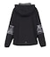 ロキシー（ROXY）フィットネス FEEL FREE 柄プリントジップフーディー パーカー RJK264529 BLK