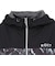 ロキシー（ROXY）フィットネス FEEL FREE 柄プリントジップフーディー パーカー RJK264529 BLK