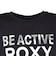 ロキシー（ROXY）水陸両用 フィットネス BE ACTIVE 箔MIXプリント 半袖Tシャツ RST264543 BLK