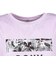 ロキシー（ROXY）水陸両用 フィットネス FEEL FREE バックロング グラフィック半袖Tシャツ RST264532 LAV