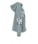 ロキシー（ROXY）フィットネス FEEL FREE 柄プリントジップフーディー パーカー 26FW RJK264529 GRN