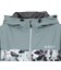 ロキシー（ROXY）フィットネス FEEL FREE 柄プリントジップフーディー パーカー 26FW RJK264529 GRN