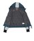 ロキシー（ROXY）フィットネス EARTHY CRISP 配色ダブルジップフーディー パーカー RJK264501 BGR