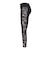 ロキシー（ROXY）水陸両用 フィットネス FEEL FREE VER2 サイド柄プリントレギンス RPT264536 BLK