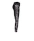 ロキシー（ROXY）水陸両用 フィットネス FEEL FREE VER2 サイド柄プリントレギンス RPT264536 BLK
