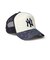 ニューエラ（NEW ERA）キャップ 9FORTY A-Frame トラッカー Laser Burn Out Denim ニューヨーク・ヤンキース 15137…