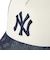 ニューエラ（NEW ERA）キャップ 9FORTY A-Frame トラッカー Laser Burn Out Denim ニューヨーク・ヤンキース 15137…