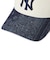 ニューエラ（NEW ERA）キャップ 9FORTY A-Frame トラッカー Laser Burn Out Denim ニューヨーク・ヤンキース 15137…