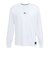 ニューエラ（NEW ERA）バスケットボールウェア 長袖 テック Tシャツ Brand Name Logo ホワイト 15135373