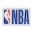 エヌビーエー（NBA）ロゴクリアステッカー 2枚入 ゴールデンステイト・ウォリアーズ NBA88142