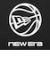 ニューエラ（NEW ERA）バスケットボールウェア 半袖 テック Tシャツ Round Ball Brand Name Logo ブラック 15135366