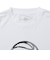 ニューエラ（NEW ERA）バスケットボールウェア 長袖 オーバーサイズド テック Tシャツ Round Ball Logo ホワイト 15135375